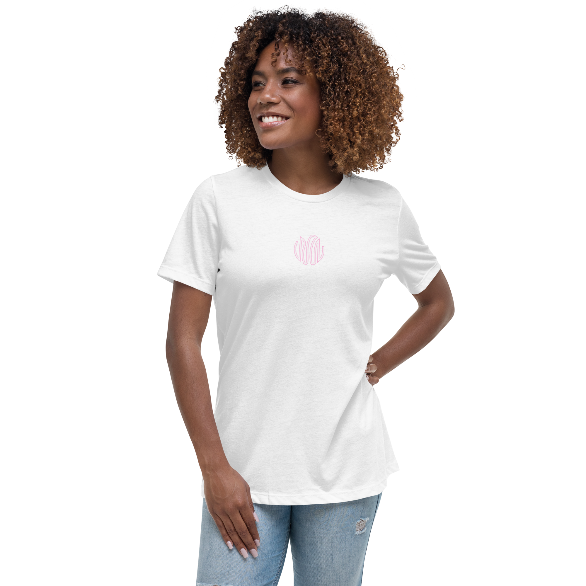 Camiseta White Neon Mujer